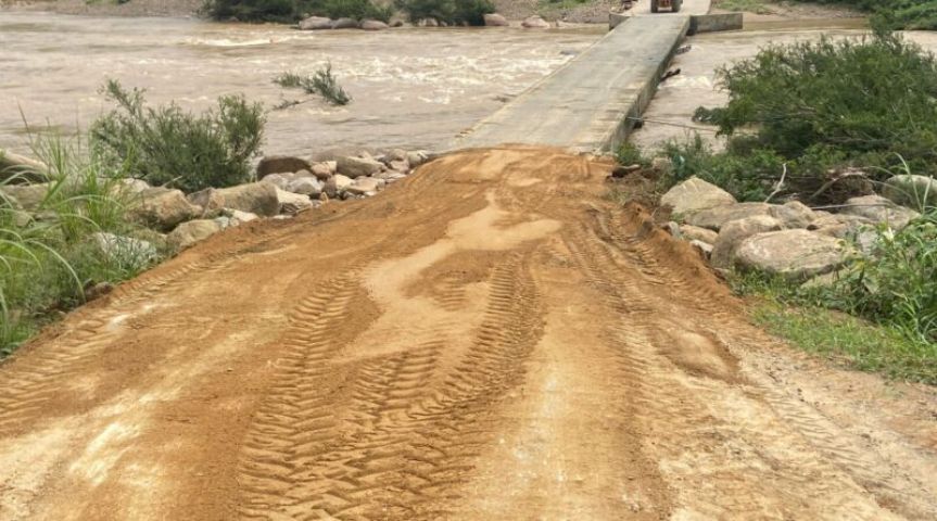 Recuperação da cabeceira da ponte baixa entre Tubarão e Pedras Grandes é concluída