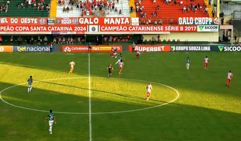 Hercílio Luz perde para o Concórdia fora de casa e segue sem vencer no Catarinense