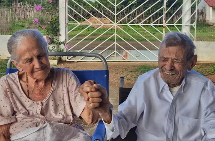 Casal centenário do Ceará juntos há 84 anos bate recorde de casamento mais longevo do mundo