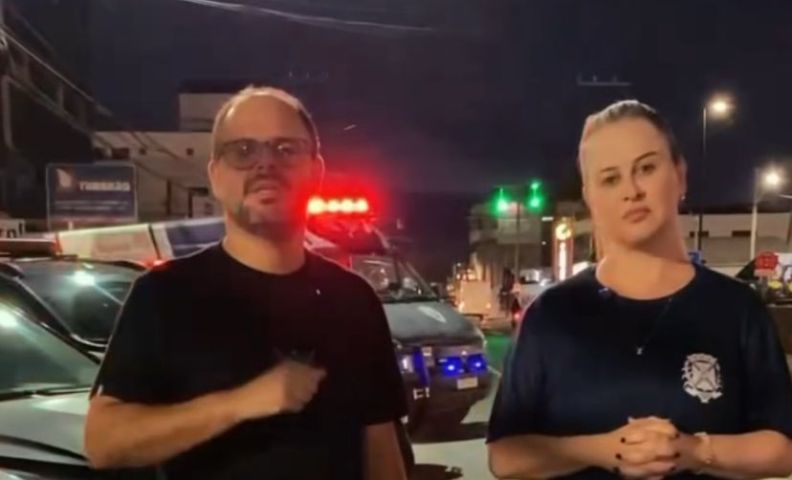 (Vídeo) Vereador Felippe Tessmann acompanha ação de abordagem aos moradores de rua em Tubarão