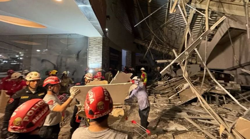 (Urgente) Tragédia no Peru: teto de shopping desaba, deixa 3 mortos e mais de 70 feridos