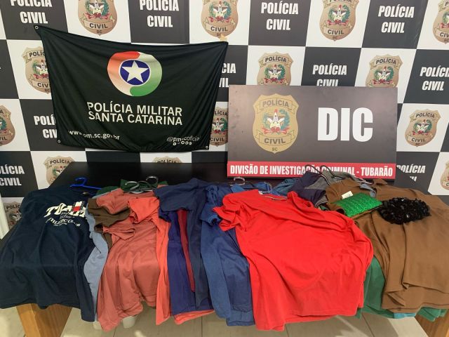 Polícia Militar prende suspeito de furtos noturnos no comércio de Tubarão