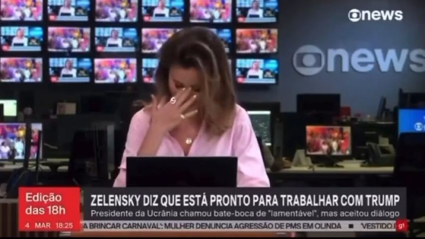 Natuza Nery solta palavrão ao vivo na GloboNews e se desculpa