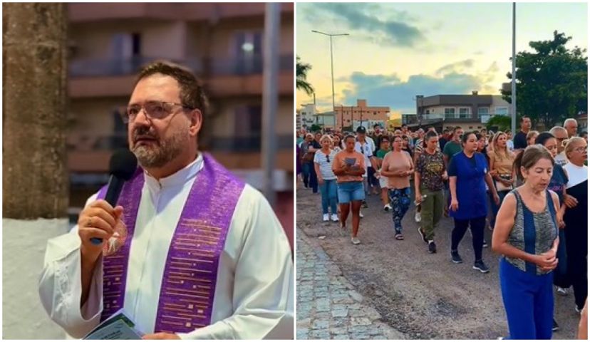 (Vídeo) Paróquia de Santa Teresinha do Menino Jesus inicia compromisso quaresmal com Caminhada Penitencial, Via Sacra e Missa