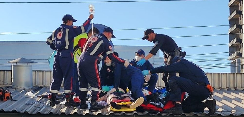 (VÍDEO) Homem morre após choque elétrico em Braço do Norte
