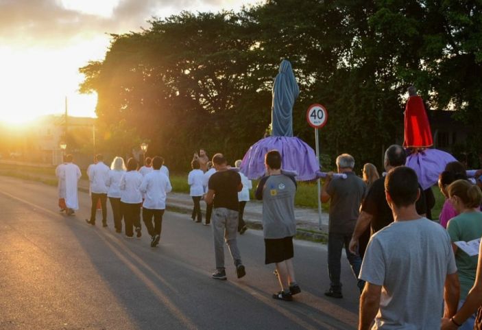 Primeira Caminhada Penitencial e missa marcam início da quaresma em Oficinas