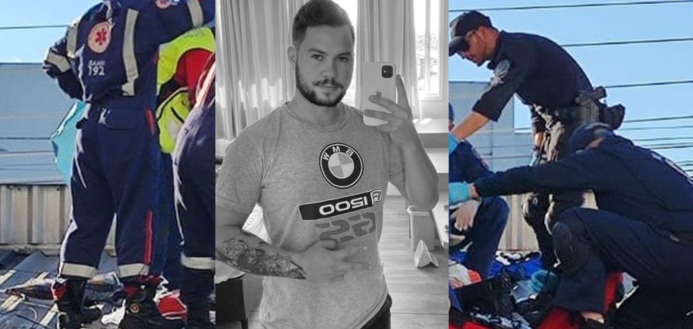 Jovem de 28 anos que faleceu enquanto trabalhava em telhado de Braço do Norte é identificado como Diego Alves