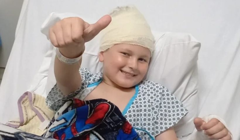 Família de Capivari de Baixo realiza rifa para custear cirurgia urgente de Yuri