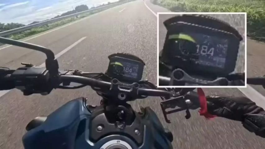 (VÍDEO) Motociclista filma momento de sua morte após perder controle da moto a 184 km/h