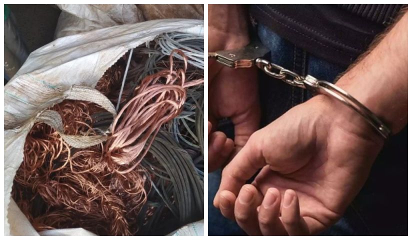 Dois homens são presos por receptação de materiais furtados em Laguna