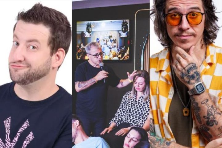 Eros Prado, Sanny Machado e Patrick Maia se apresentam no Rilário nesta semana