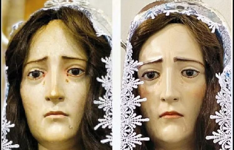 No país: restauração faz 'harmonização facial' em imagem de santa que é patrimônio nacional e causa revolta em fiéis