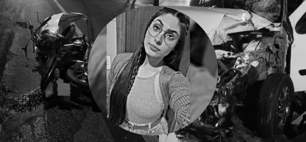 Identificada a motociclista que faleceu em grave acidente em Orleans: Kerolin Gomes morreu aos 25 anos