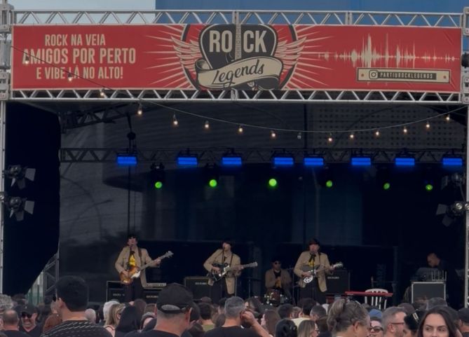 (Vídeo) Festival Rock Legends movimenta Tubarão em celebração de aniversário da cidade