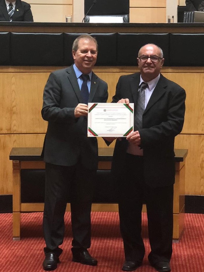 Feapesc é homenageada pelo legislativo catarinense
