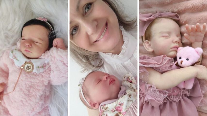 Bebê roborn: artista de SC conta como são produzidas bonecas hiper-realistas