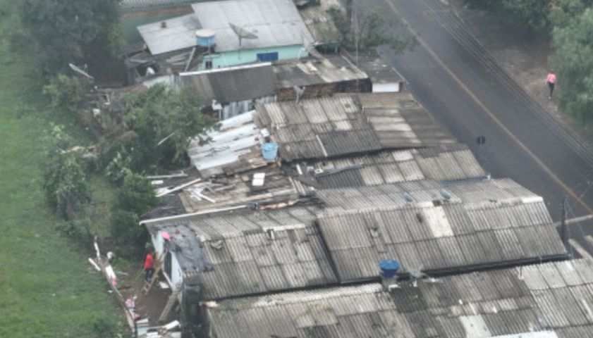 Microexplosão gera vendaval de mais de 100 km/h e decretação de emergência em São Miguel do Oeste