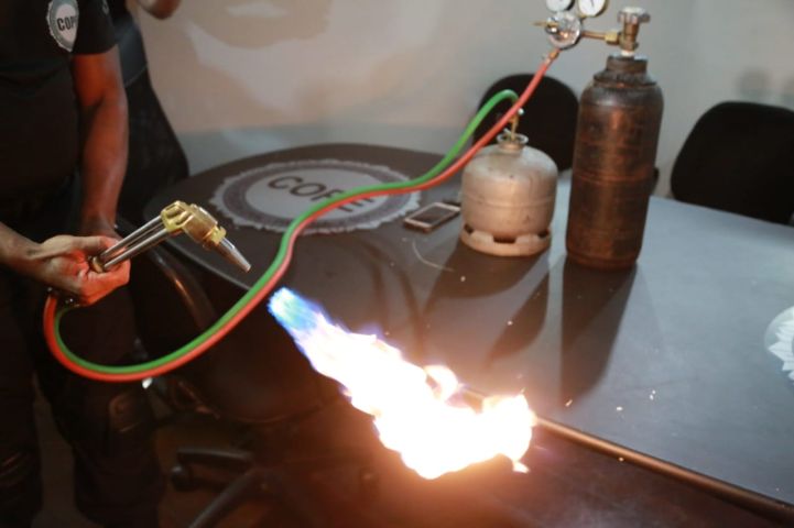 Tentativa de furto a agência bancária com maçarico mobiliza polícia em Tubarão