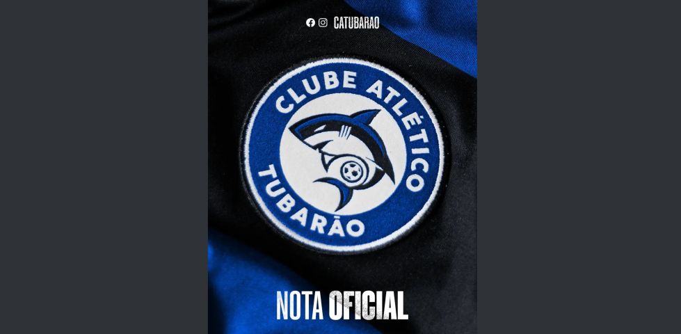 Clube Atlético Tubarão anuncia saída do técnico Sandro Sargentim