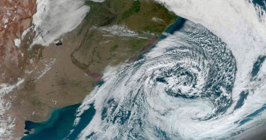 Ciclone mantém frio intenso no Sul; saiba quando as temperaturas voltam a subir