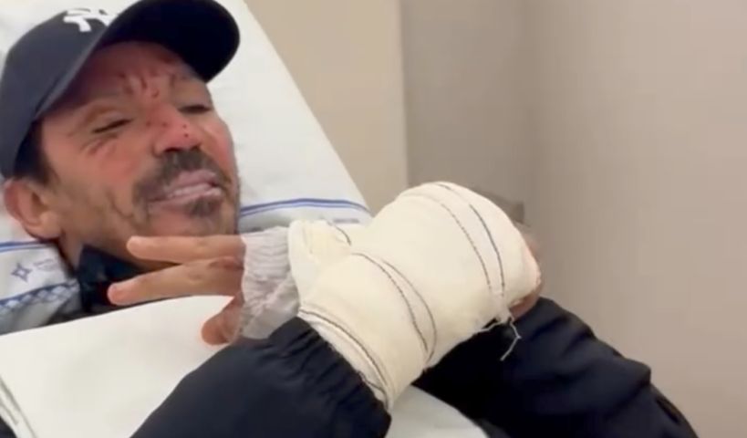 (VÍDEO) Ex-jogador Lúcio faz vídeo de alerta após sofrer graves queimaduras