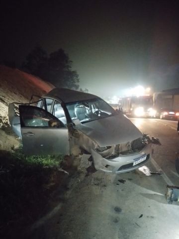Homem morre em capotamento na SC-108 em São Ludgero