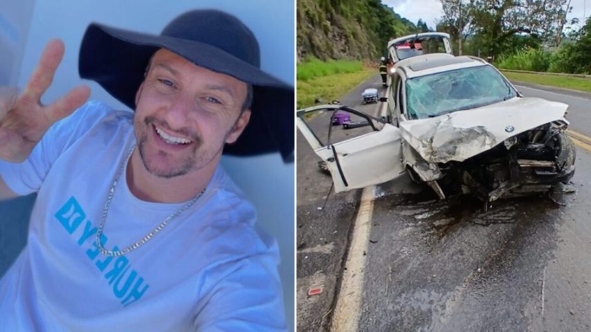 Influenciador 'Seco Batateiro' morre em acidente de BMW na BR-470 em SC