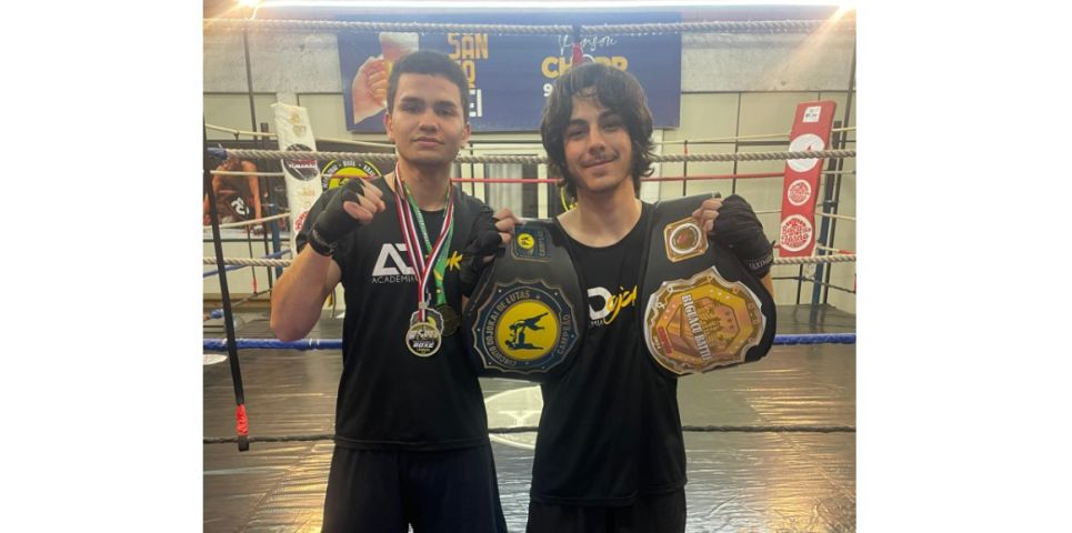 Jovens boxeadores de Tubarão conquistam títulos no 8º Circuito Dojokai de Lutas