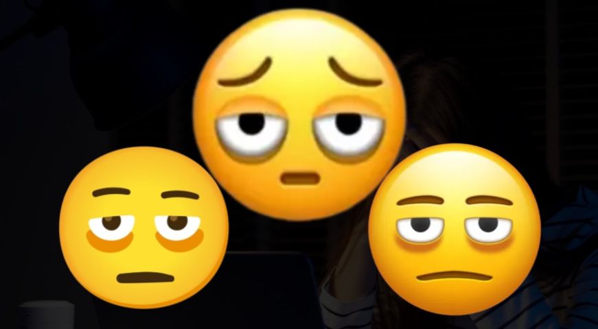 O Rosto com olheiras é eleito o emoji símbolo de 2025