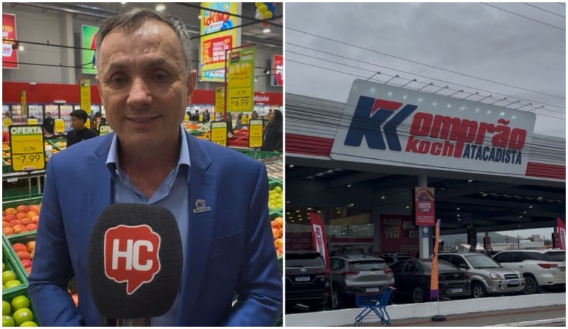 (Vídeo) Grupo Koch inaugura terceira unidade do Komprão em Tubarão. Confira a abertura!