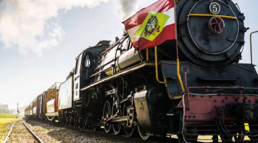 Moradores de Tubarão terão desconto de 40% em passeio de trem no dia 14 de setembro