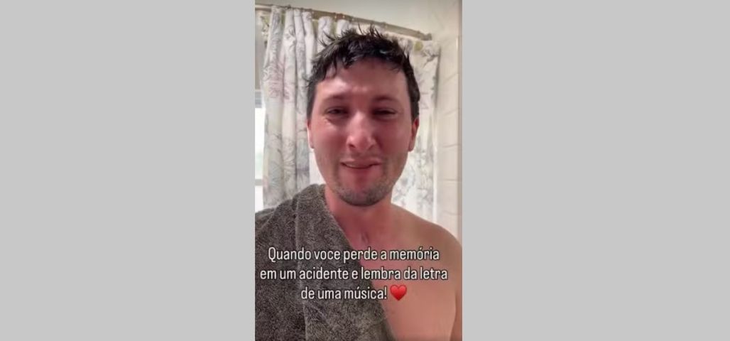 (Vídeo) Catarinense que perdeu a memória em acidente se emociona ao lembrar letra de música de Armandinho