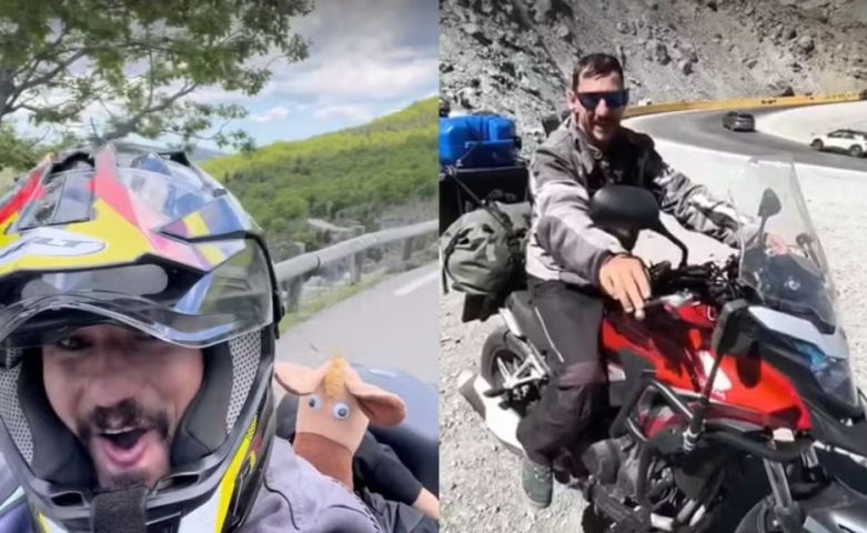 Catarinense que viajou o mundo em moto e tia morrem em acidente no Chile