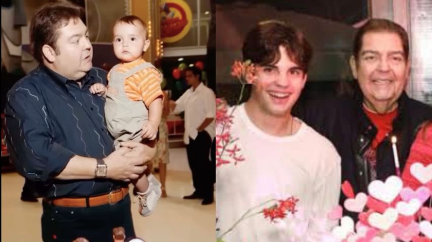 ‘Meu herói’: filhos homenageiam Faustão no Dia dos Pais