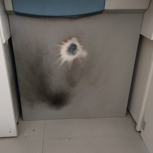 Homens tentam arrombar caixa eletrônico em Siderópolis