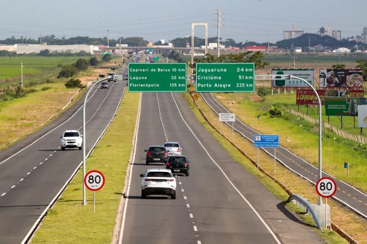 Rodovia Ivane Fretta terá interdição parcial neste domingo em Tubarão