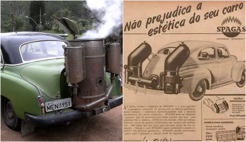 (Vídeo) Carro a lenha de SC mantém viva tecnologia usada na 2ª Guerra Mundial
