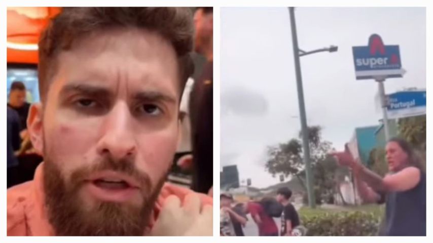 VÍDEO: Acadêmico de medicina é atacado após tentar prestar socorro à uma mulher