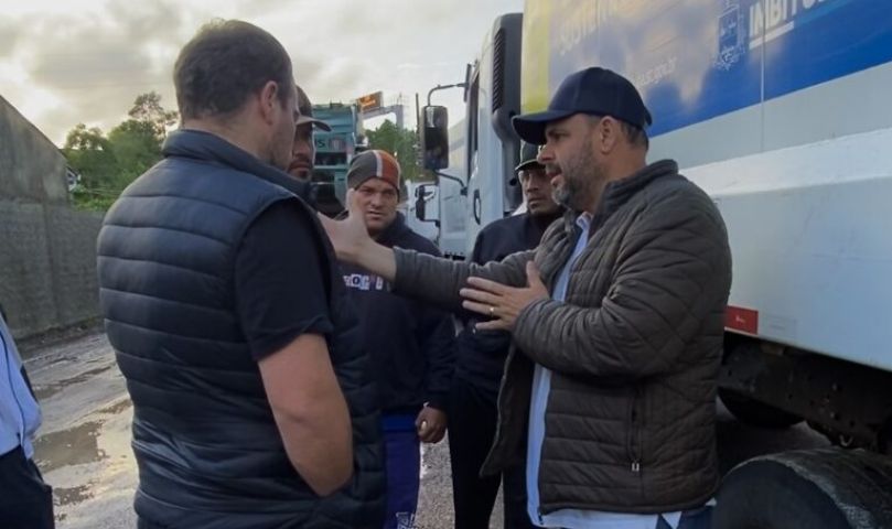 Coleta de lixo: equipes atuaram durante o fim de semana para normalizar cronograma
