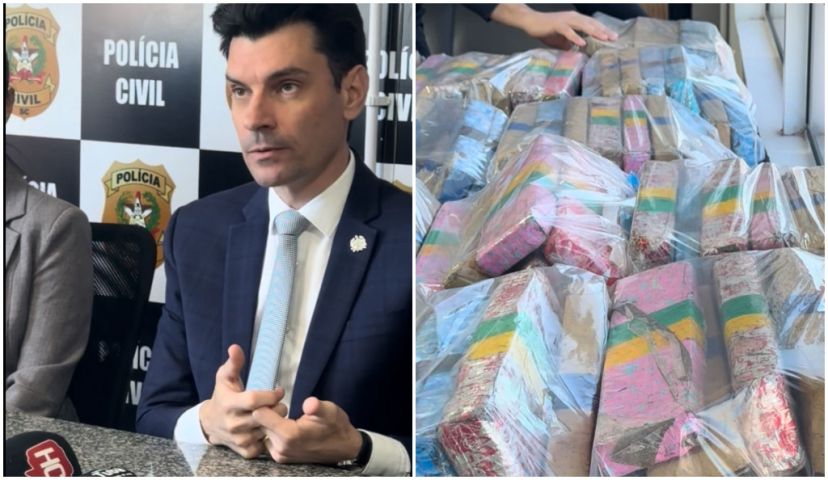 (Vídeo) Operação em Tubarão apreende quase uma tonelada de maconha em menos de um mês