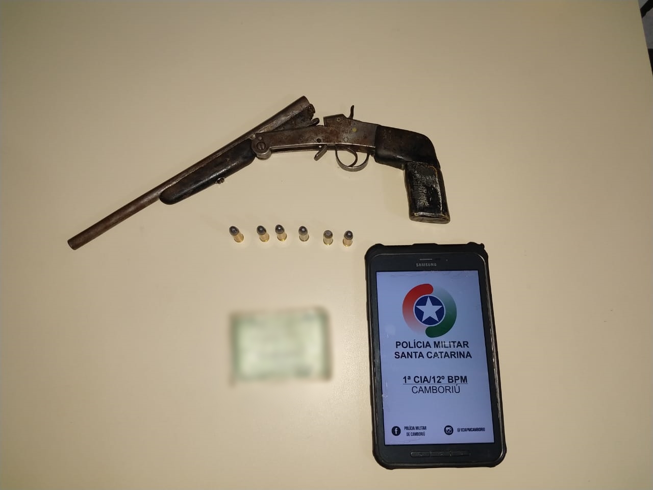 No estado: homem é preso com arma de fogo em evento religioso