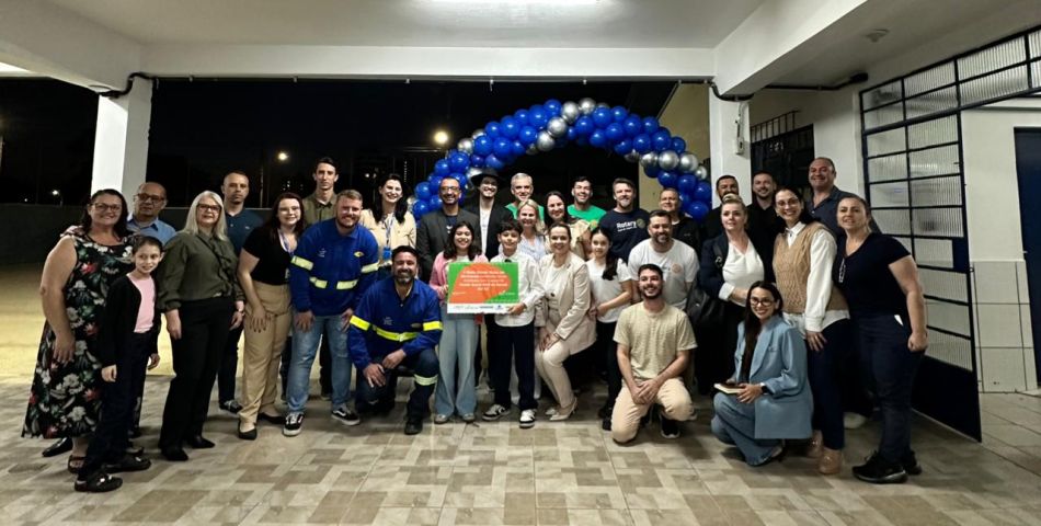 Rotary Club Tubarão Sul inaugura Rádio Escola “Vozes em Movimento”, na EMEB Maria Emília Rocha