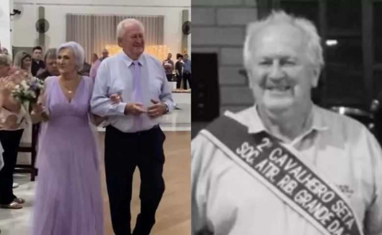 Idoso morre de parada cardiorrespiratória durante celebração de bodas de ouro
