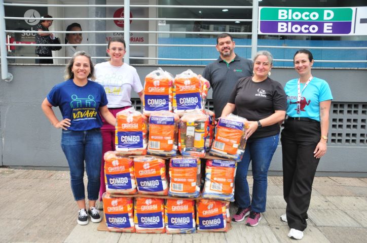 Provida doa 80 cestas básicas para entidades sociais de Tubarão