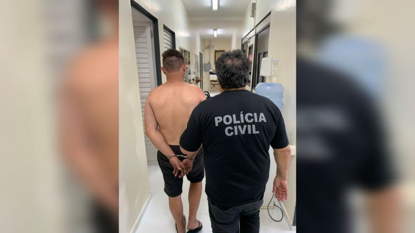 Polícia Civil de Sangão cumpre novo mandado de prisão contra suspeito de violência doméstica contra a mulher