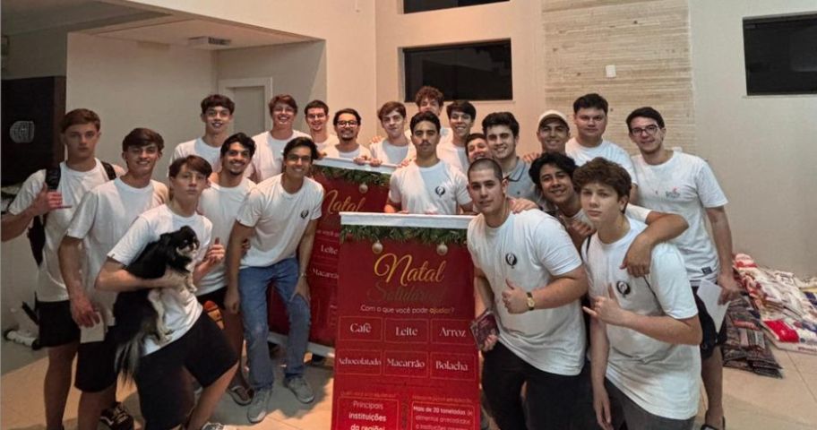 Grupo de jovens de Tubarão promove ação filantrópica de Natal