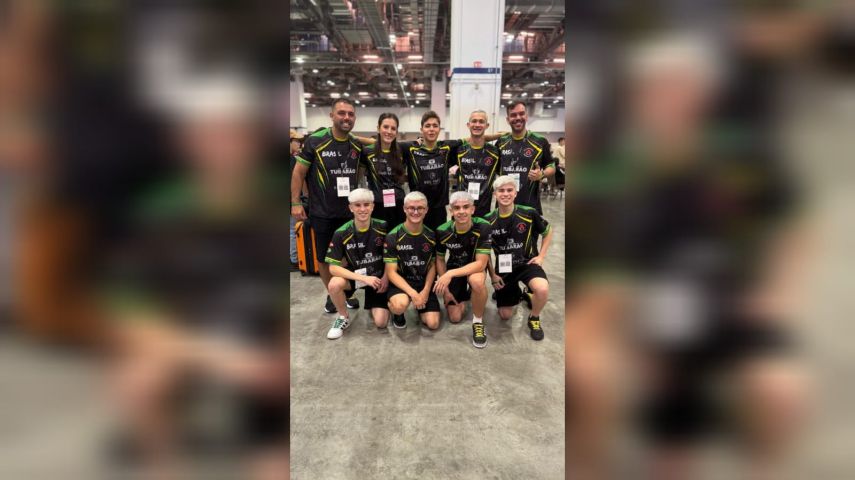 Estudantes do Colégio Coração Feliz conquistam prata e bronze em competição internacional de robótica