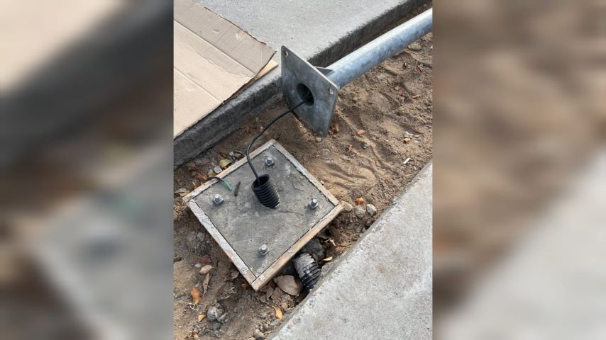 Vândalos furtam cabos de fiação elétrica em pista de skate em Tubarão