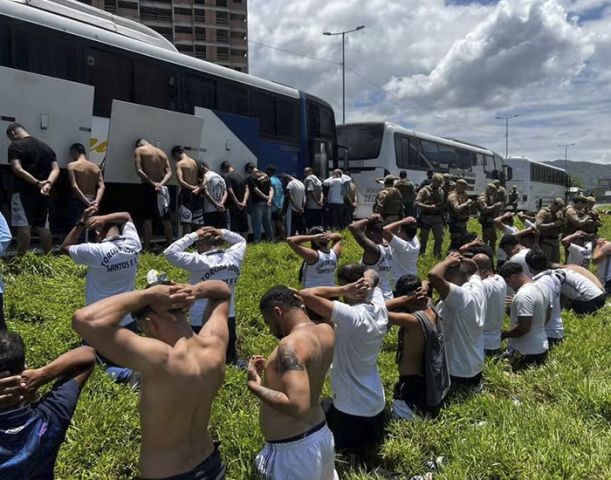 (Vídeo) Em SC: O que se sabe sobre emboscada de organizada do Santos contra torcedores do Internacional