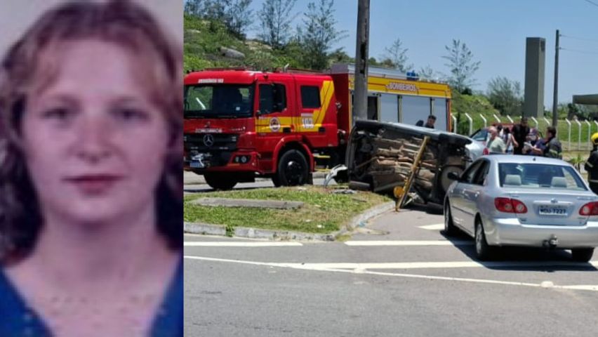 Vítima de capotamento em Laguna era natural de Canoas (RS)